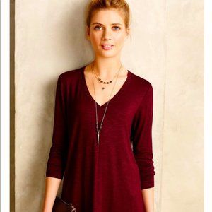 Pure & Good Maroon Tunic Top.
